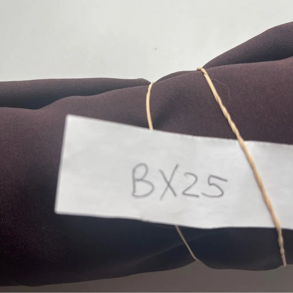 New York & Company Brown Burgandy Wide Leg Pants 14 Red - Image 11