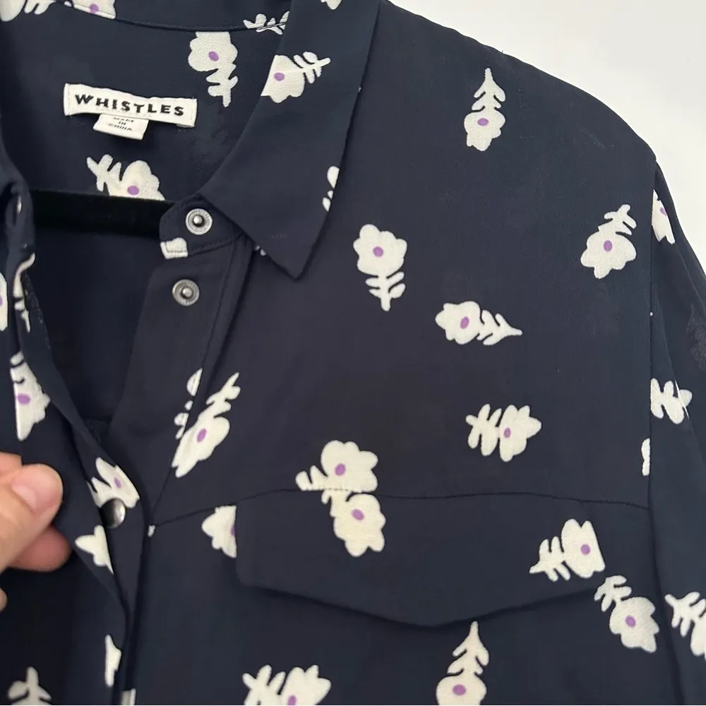 Whistles Rowan Print Bonny Jumpsuit - Image 8