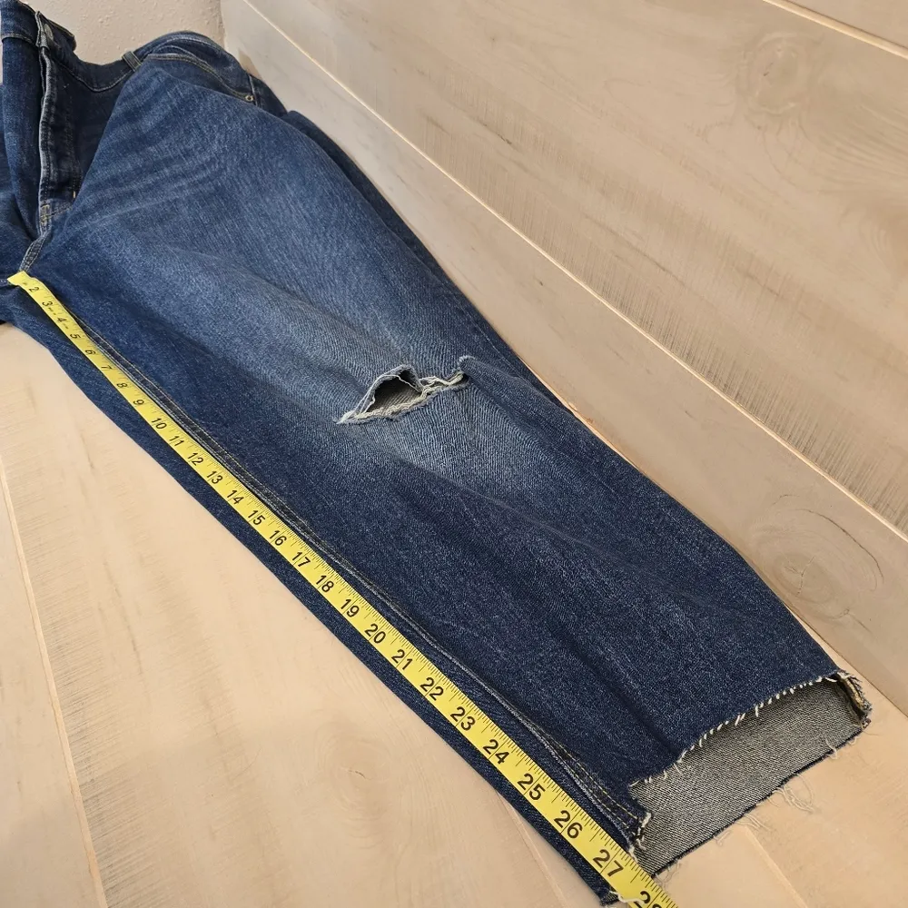 {22} NWT Old Navy Sky-Hi Straight Ankle Extra High Rise Plus Size Jeans - Image 15