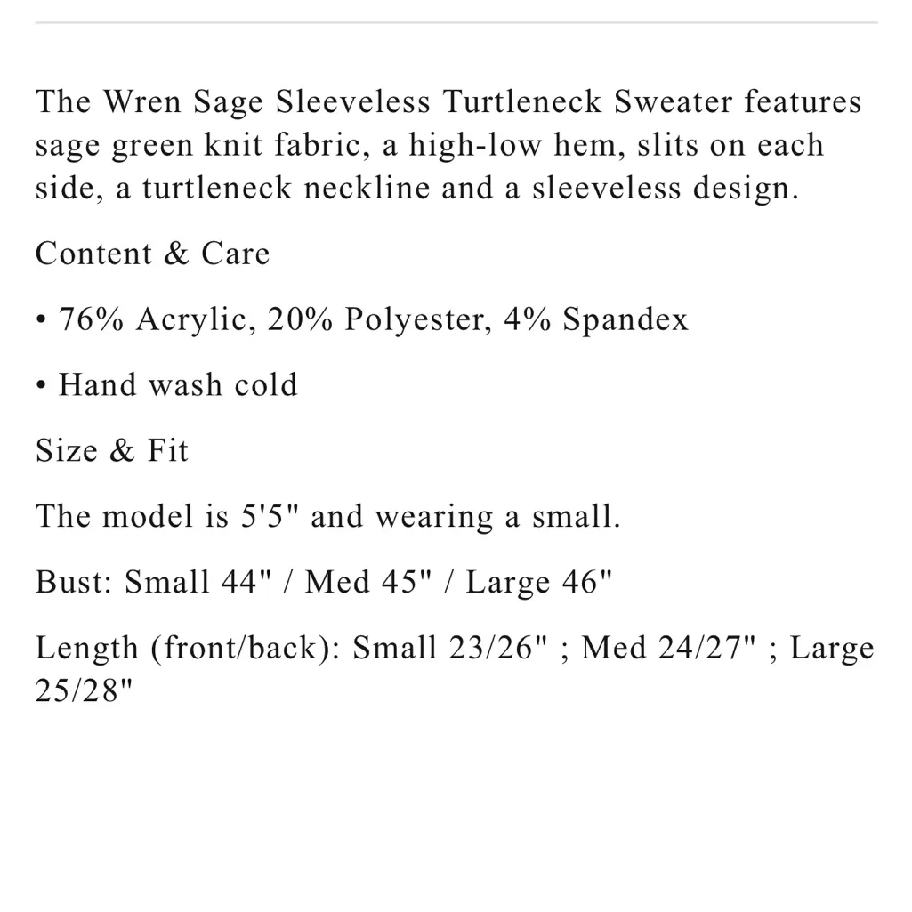 Sage Green Turtleneck Sweater - Image 6