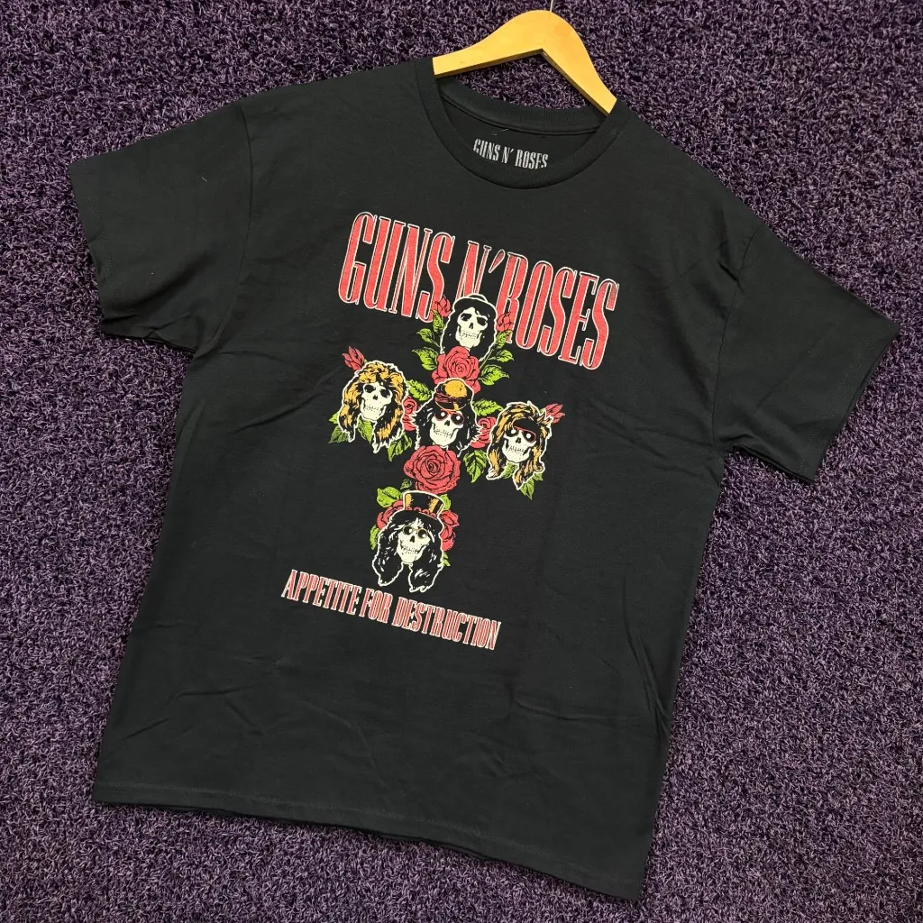 Guns N Roses Appetite for Destruction Rock Band T-Shirt L - Image 3
