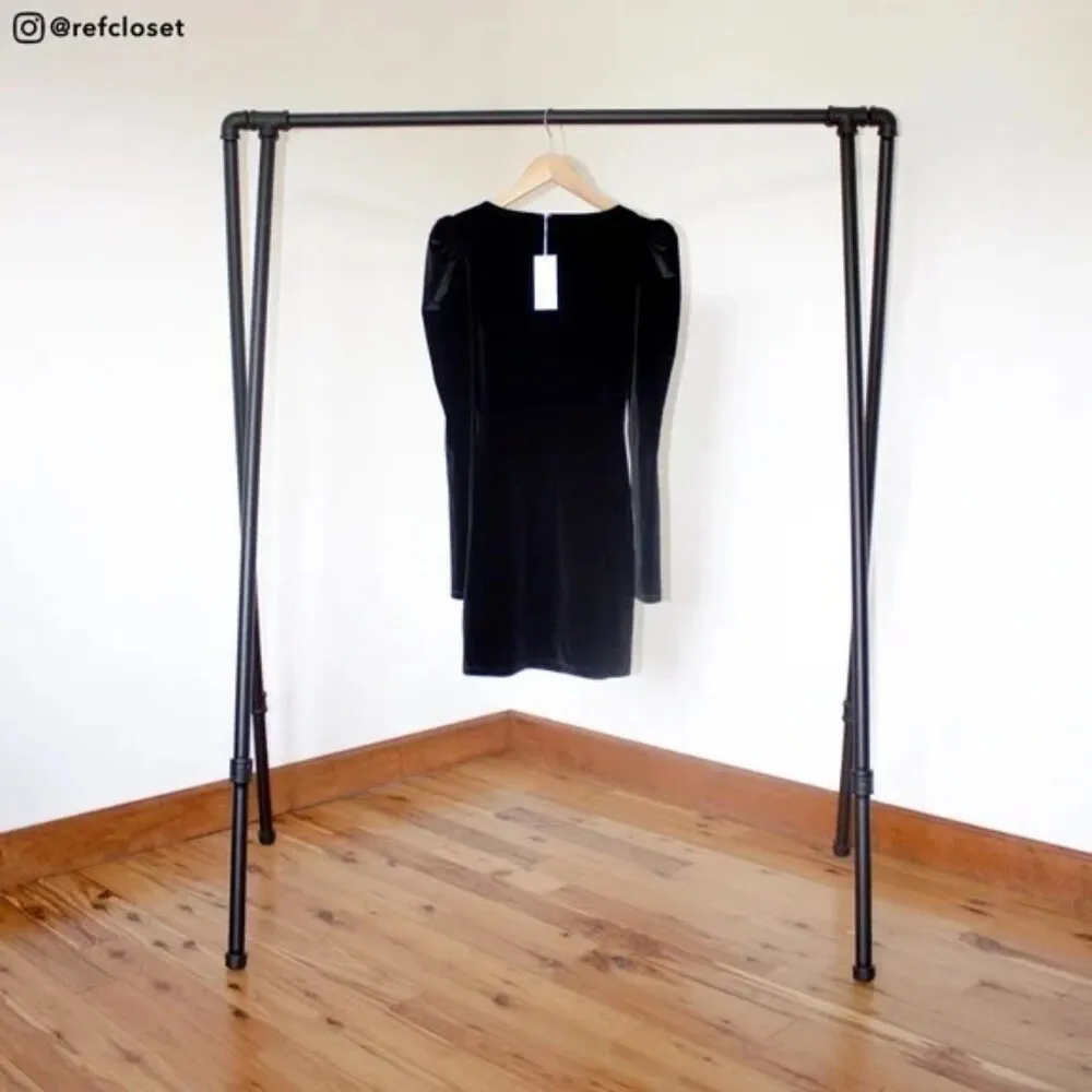 1HR SALE ⚡Reformation Lunar Dress (Black) - Image 4