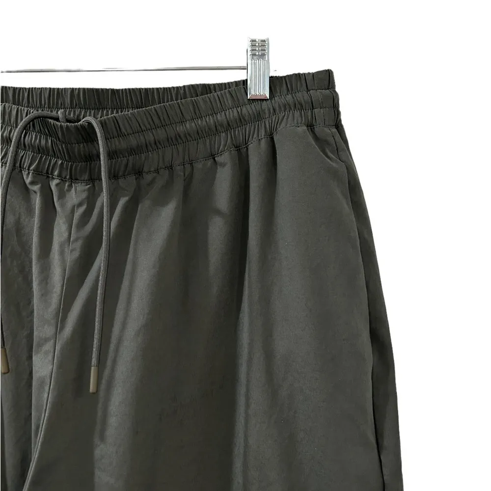 GOOD American Athleisure Elastic Waist Power Trouser Sz 4 = XL Wide Leg - Image 6