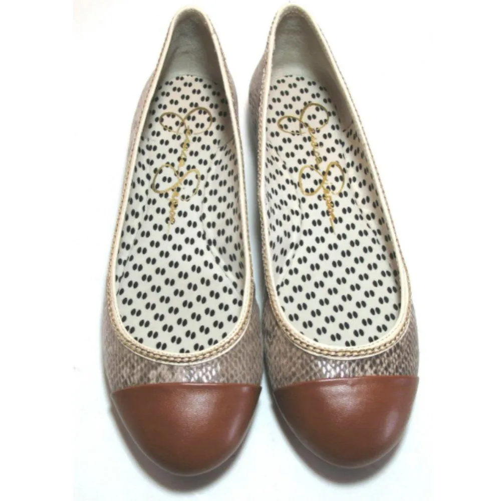 Jessica Simpson "Vidan' Havana Combo Snake Print - Image 6