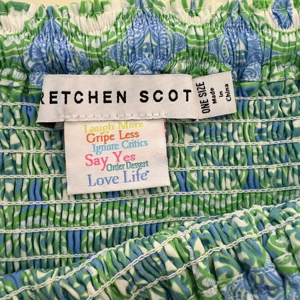 Gretchen Scott | Haight Ashbury Dress/Skirt | Circle of Love Periwinkle/Kelly Blue Size undefined - Image 4