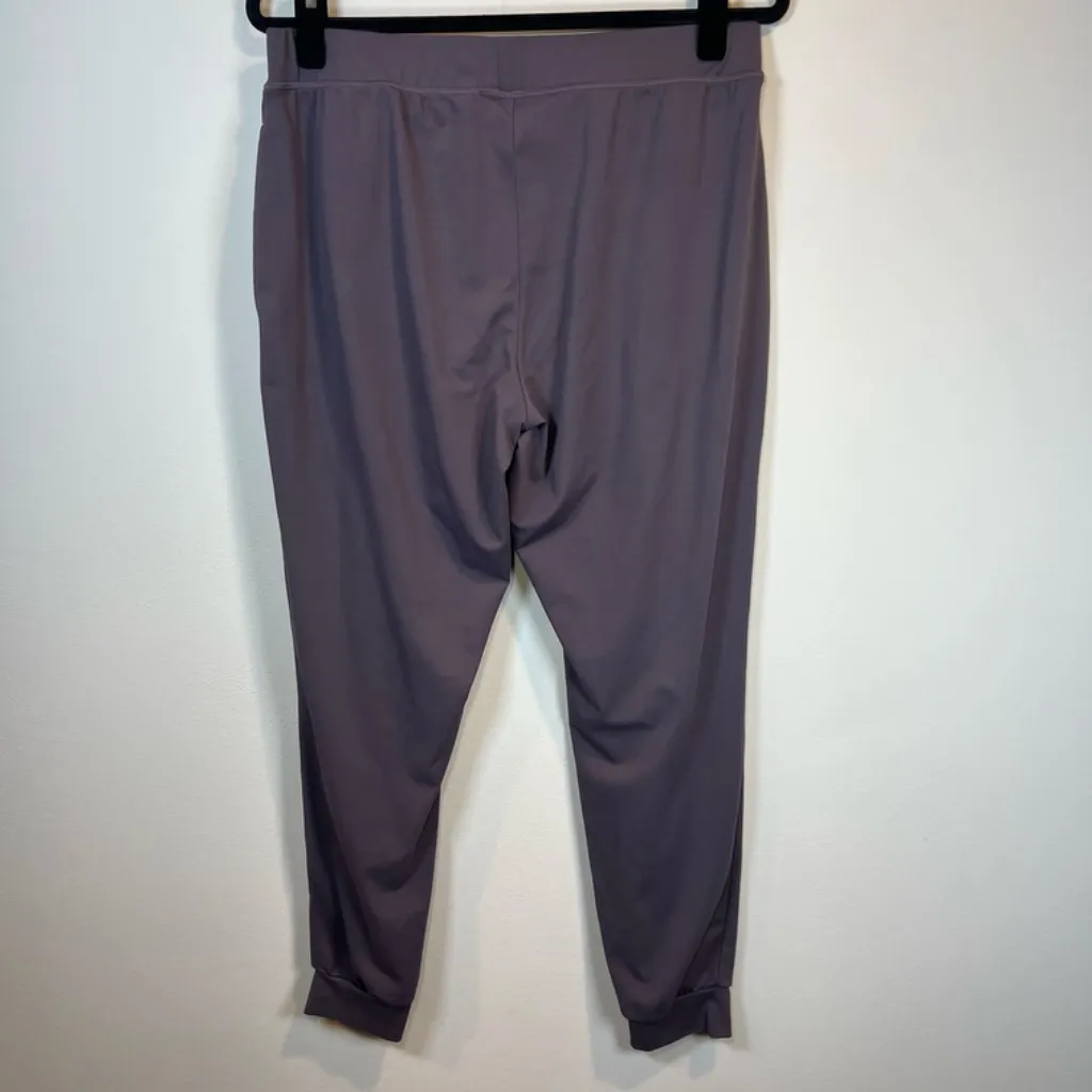 Fabletics Womens Lightweight Jogger Pants Purple Pull On Athleisure Lounge Large - Image 8