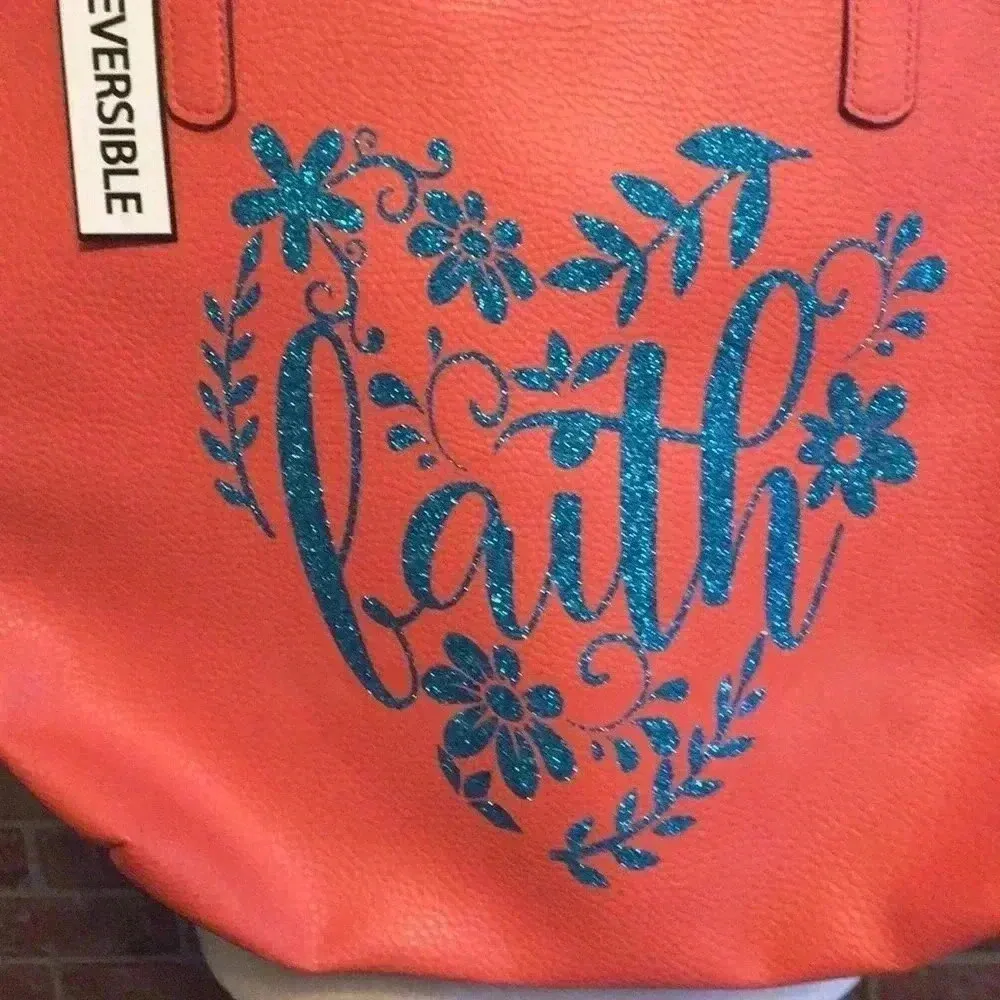 CUSTOM DESIGNED PURSE MAGNETIC CLOSURE Orange - Image 2