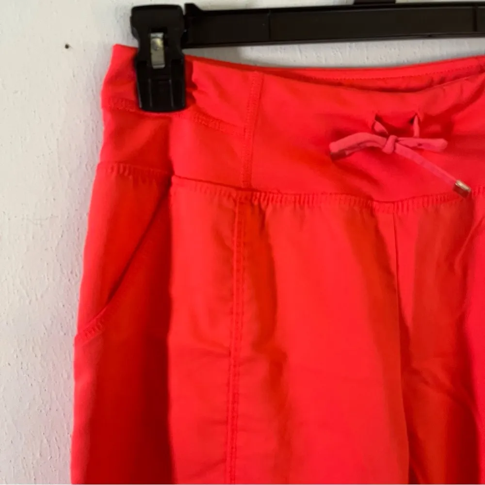 Grey’s Anatomy Scrub Pants Drawstring Active by Barco Spark (Coral) Sz XSP EUC - Image 7