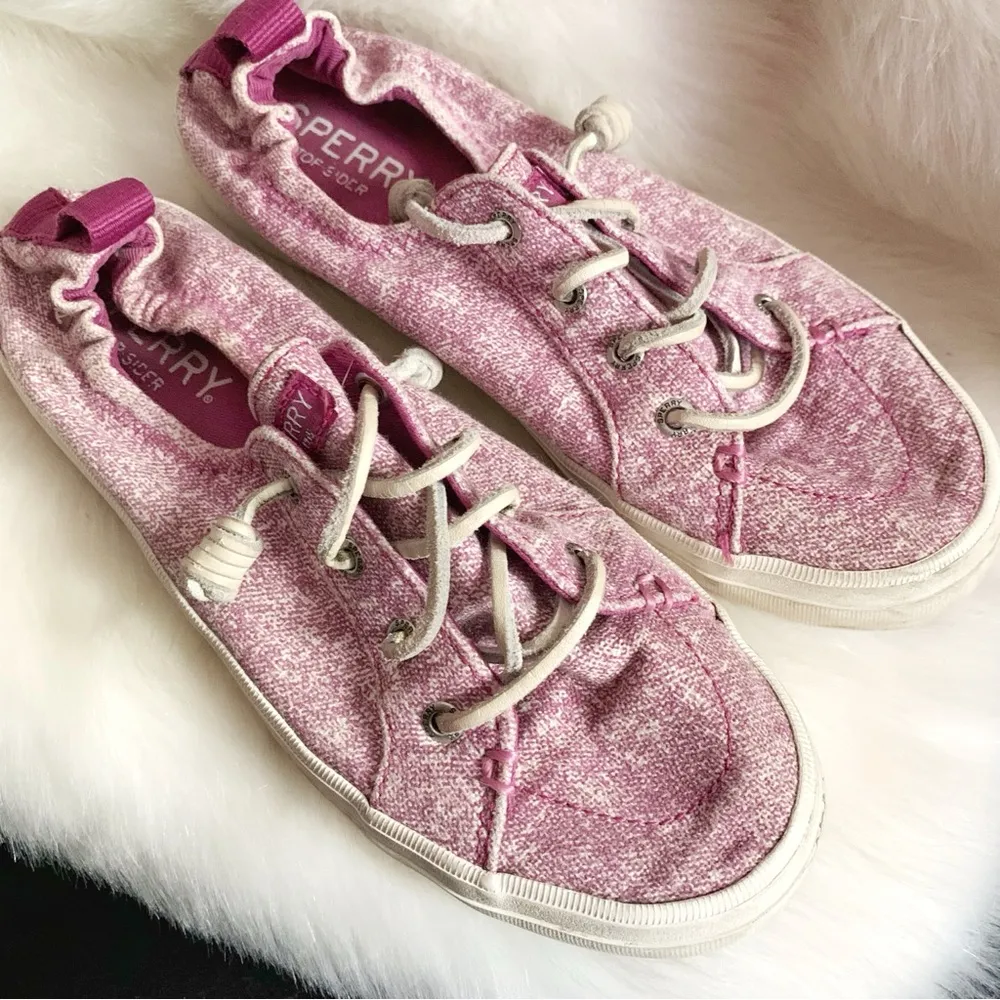 SPERRY Pier View Elastic Back Sneaker Boat Deck Loafers Size 7 - Image 4