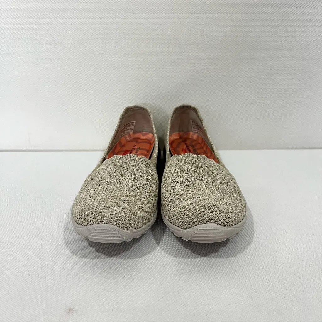 Skechers Air-Cooled Memory Foam Relaxed Fit Seager Shoes Size 6 Knit Stretch - Image 2