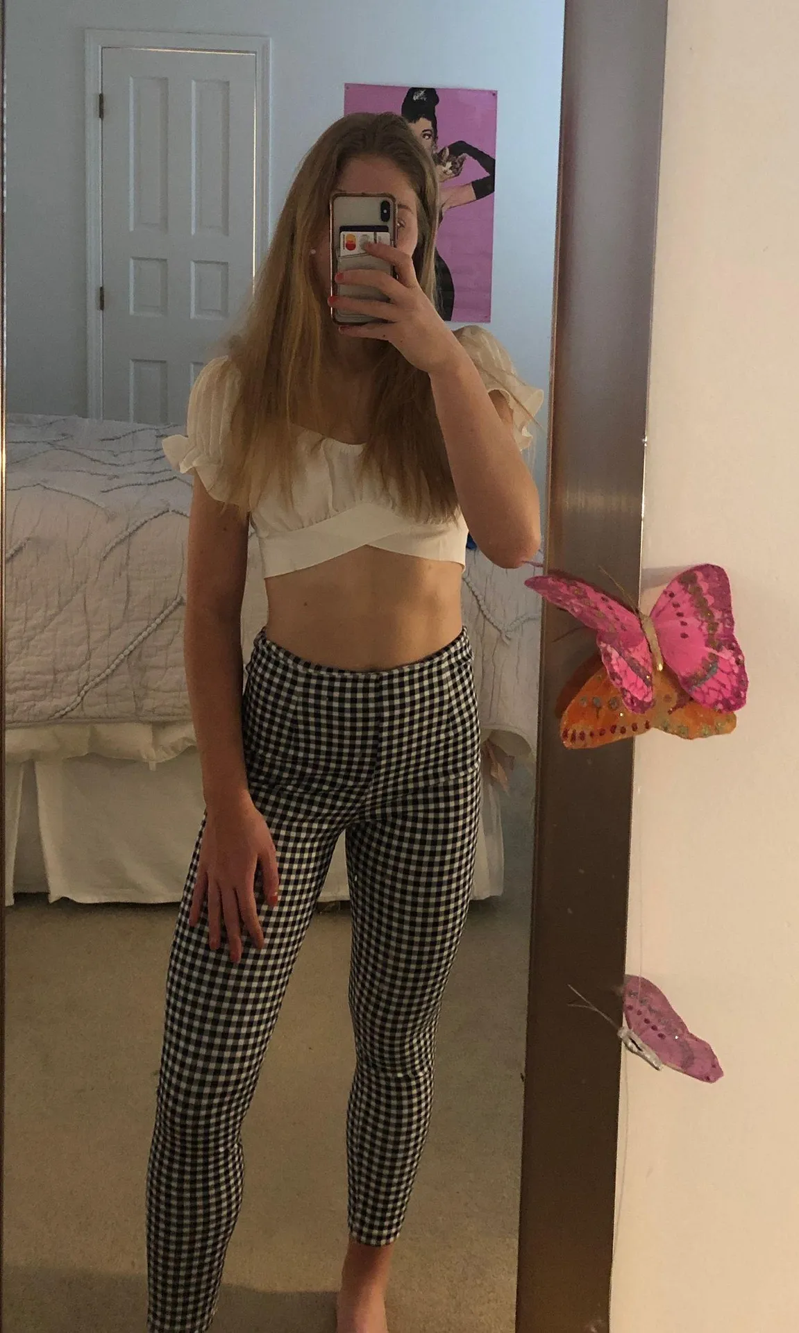 Princess Polly Gingham Pants - Image 2