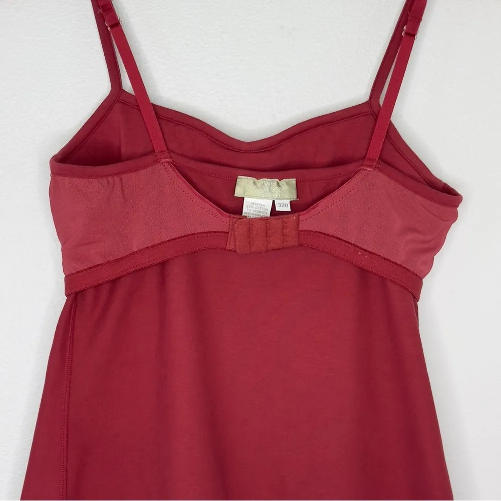 The Territory Ahead Camisole Underwire Maroon Sz 32D - Image 5