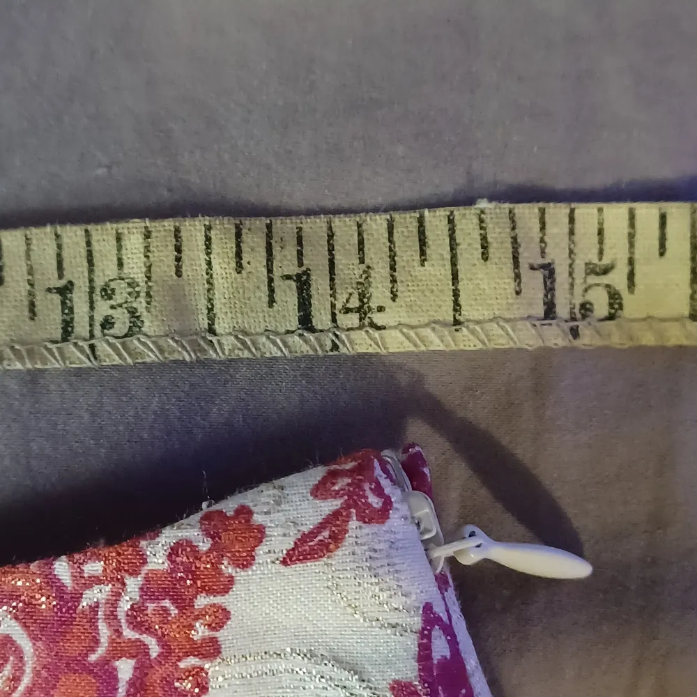 Ann Taylor Skirt Petite size 2P Pleat Front Multicolor Paisley Metallic Shimmer - Image 4