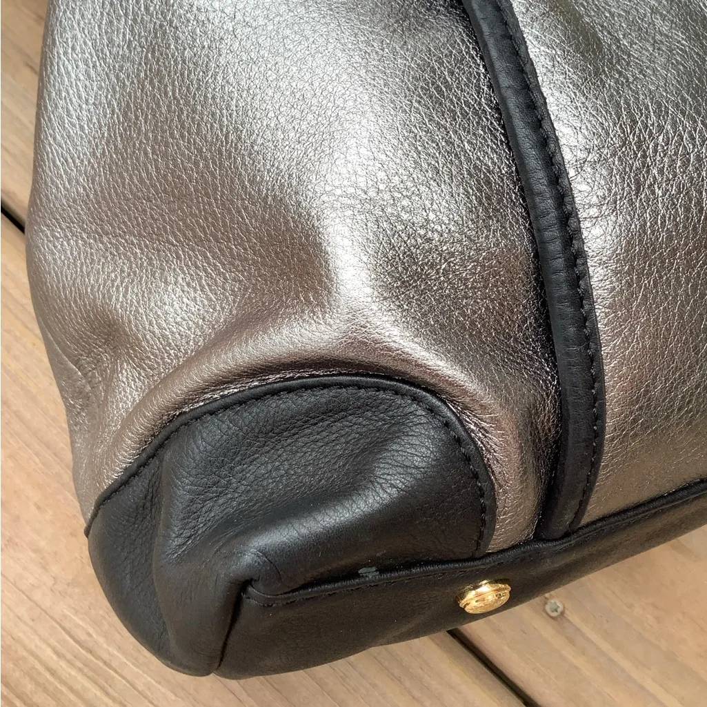 Beautiful large genuine leather bag 🌷🌷 Black - Image 12