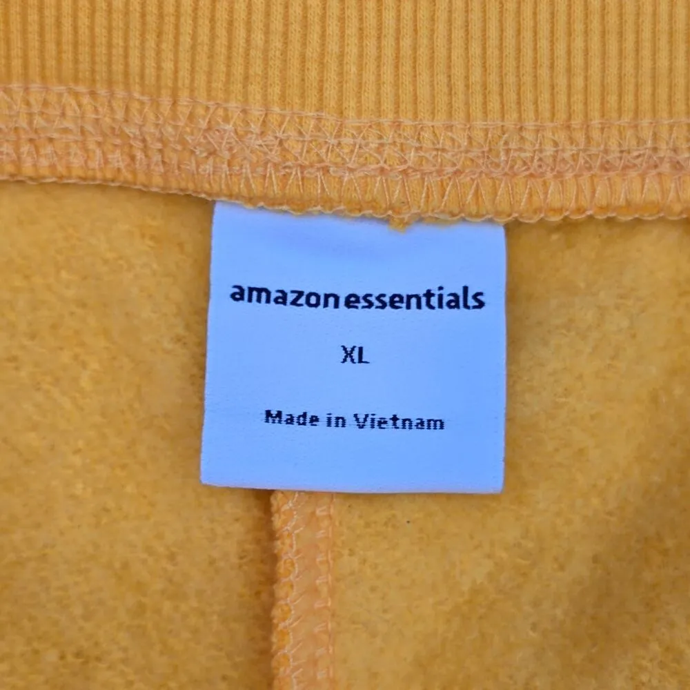 Amazon Essentials Yellow Flat Front Bermuda Active Bottoms Pants Shorts XL - Image 6