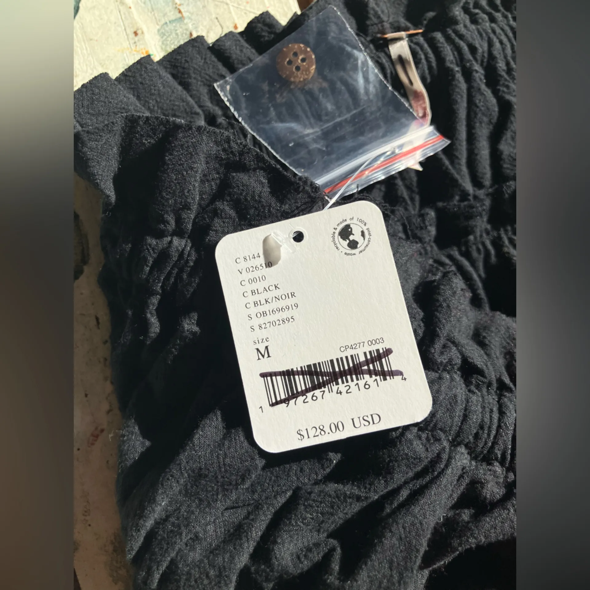 Free People All the Things Smocked Strapless Cottagecore Festival Top - Image 7