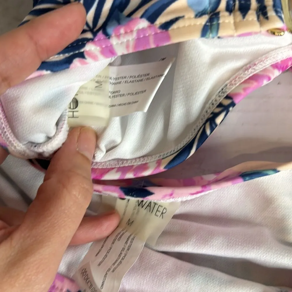 Hot water ladies floral swim bikini set vacation outdoors size small - Image 7