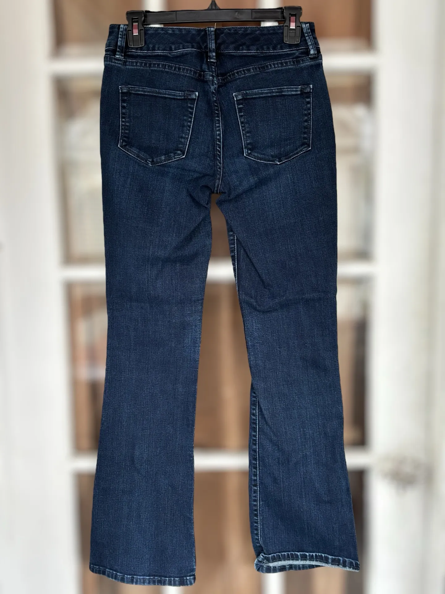 The Limited Women's 4R Dark Wash Mid-Rise Bootcut 5-Pocket Denim Jeans Western - Image 2