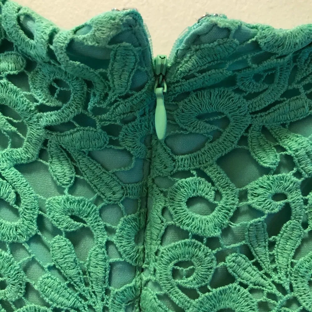 LAUREN RALPH LAUREN Mint Green Sleeveless Dress S6 - Image 8