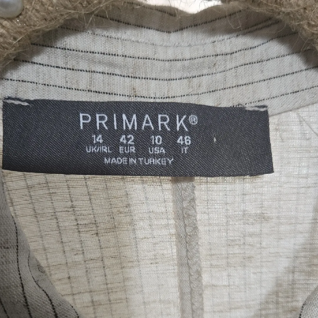 Primark Black and White Striped Midi Dress - Image 2