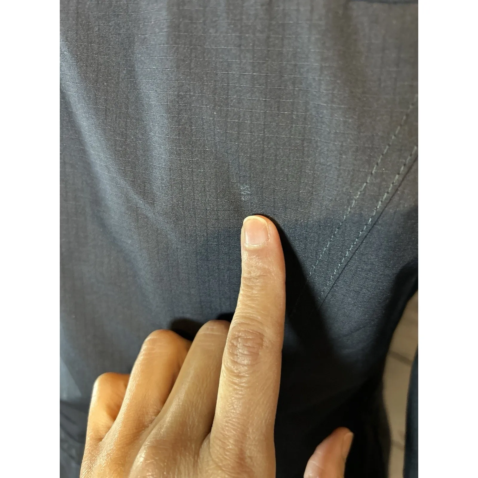 Abercrombie & Fitch XS Black All Season Weather Warrior Coat Jacket Hooded - Image 8