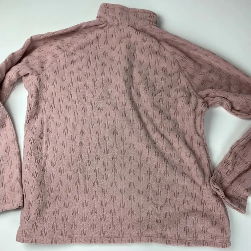 Eddie Bauer Quest 1/4 Zip Raglan Pale Pink Pull Over Size XL MSRP $80 - Image 9