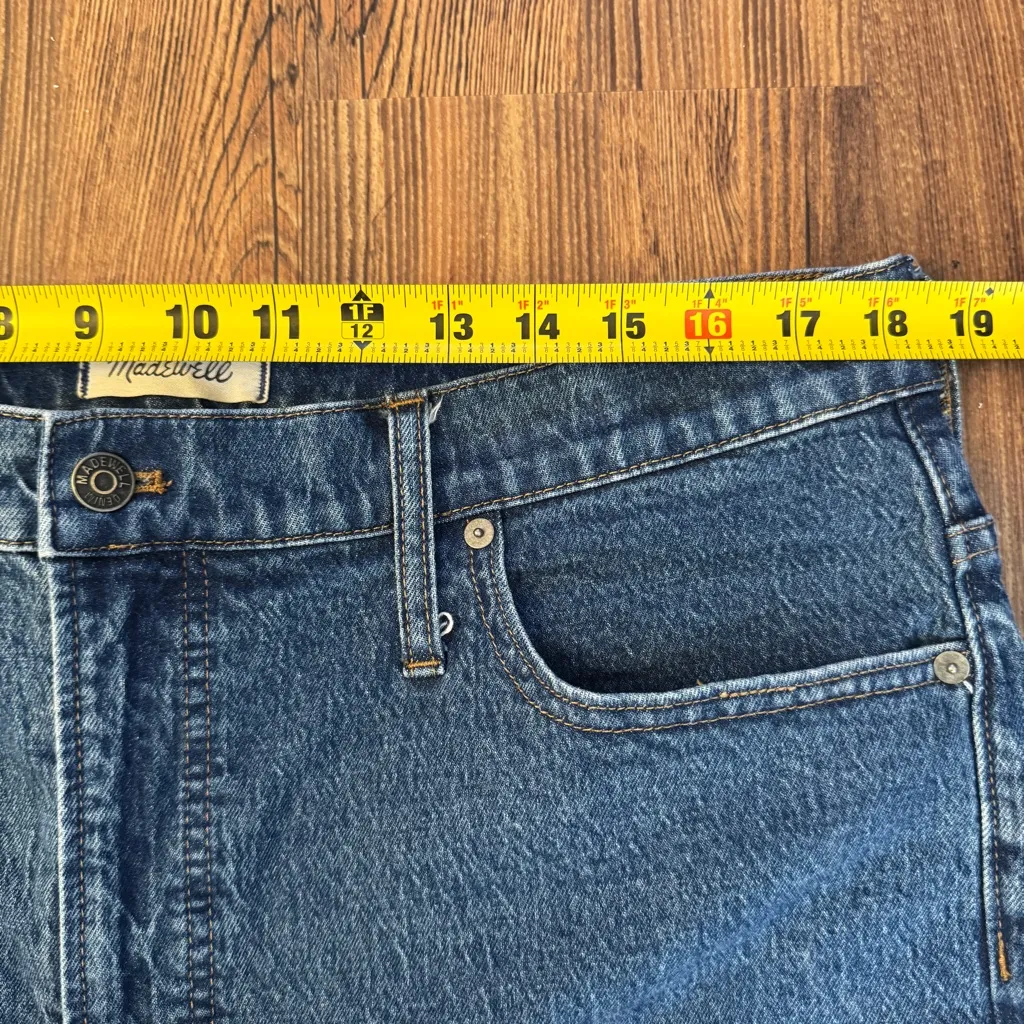 Madewell The Perfect Vintage Jean in Haight Wash size 33 NA919 - Image 14