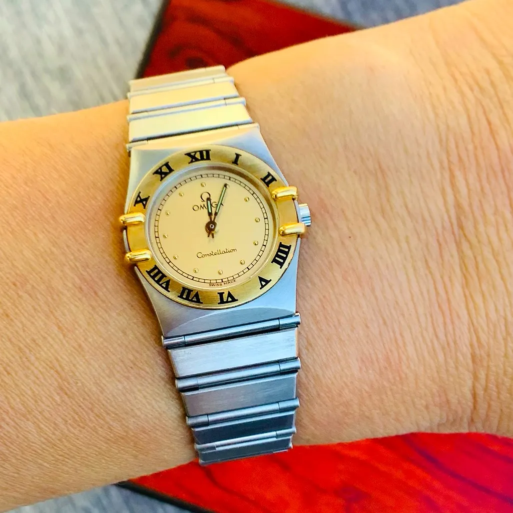 VERY DRESSY OMEGA CONSTELLATION watch 💖💖💖 Gold - Image 10