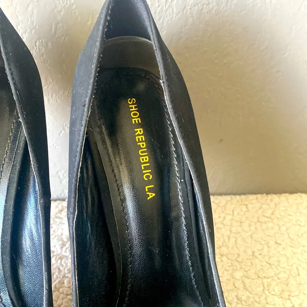 Shoe Republic LA Black Heels - Image 5