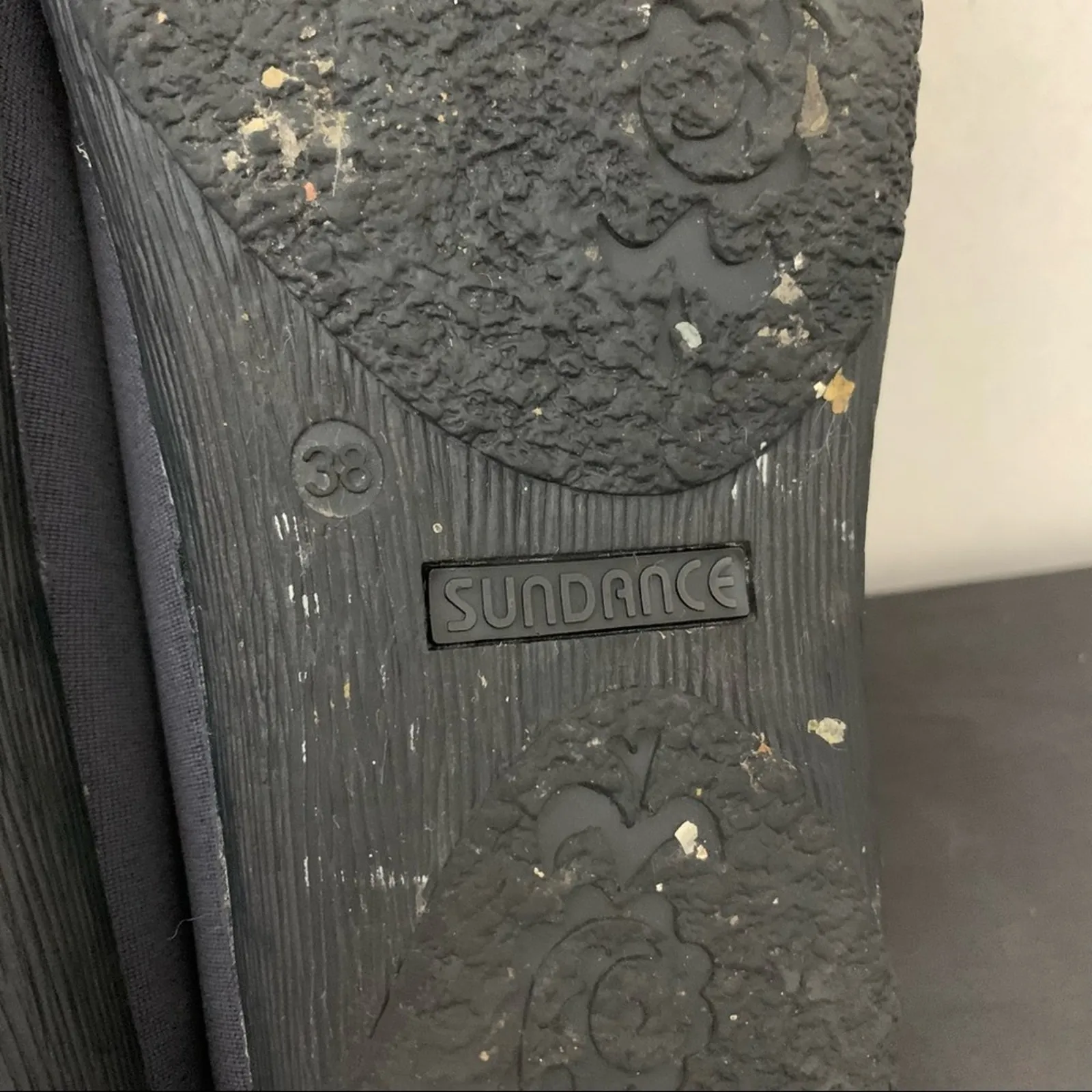 Sundance Embroidered Bloom Womens Flats Blue Gray - Image 7