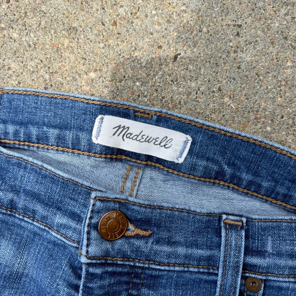 Madewell Tall 10" High-Rise Skinny Jeans: Drop Step-Hem Edition 30T Style J9402 - Image 4