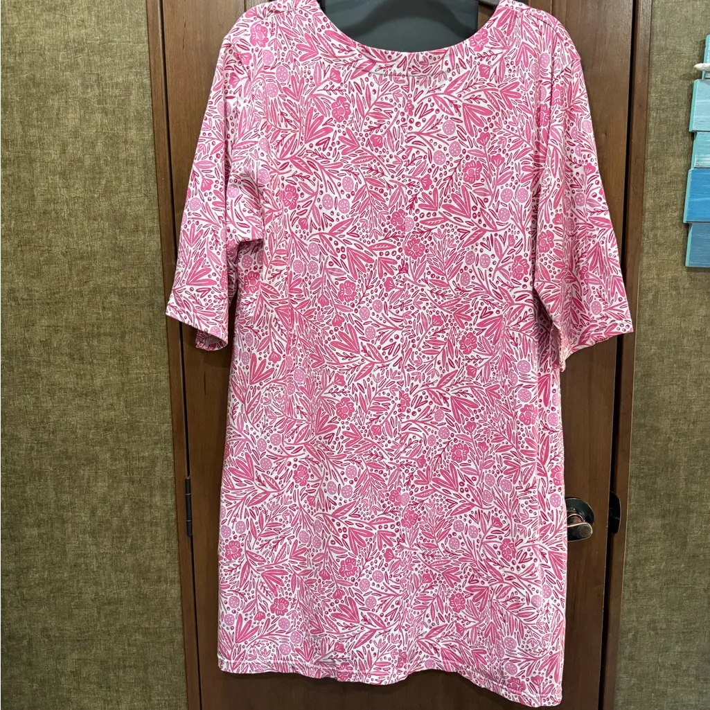 EUC Ripskirt Hawaii Sleep Dress Pink Size undefined - Image 3