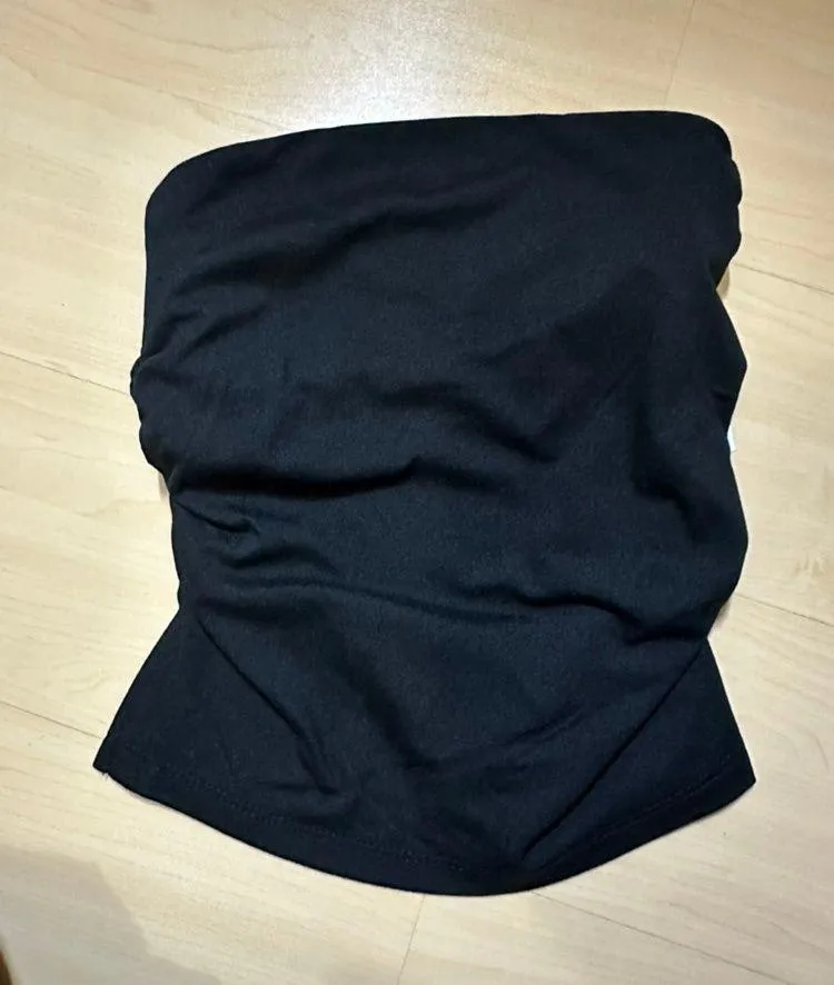 Black  Contour Tube Top - Image 3