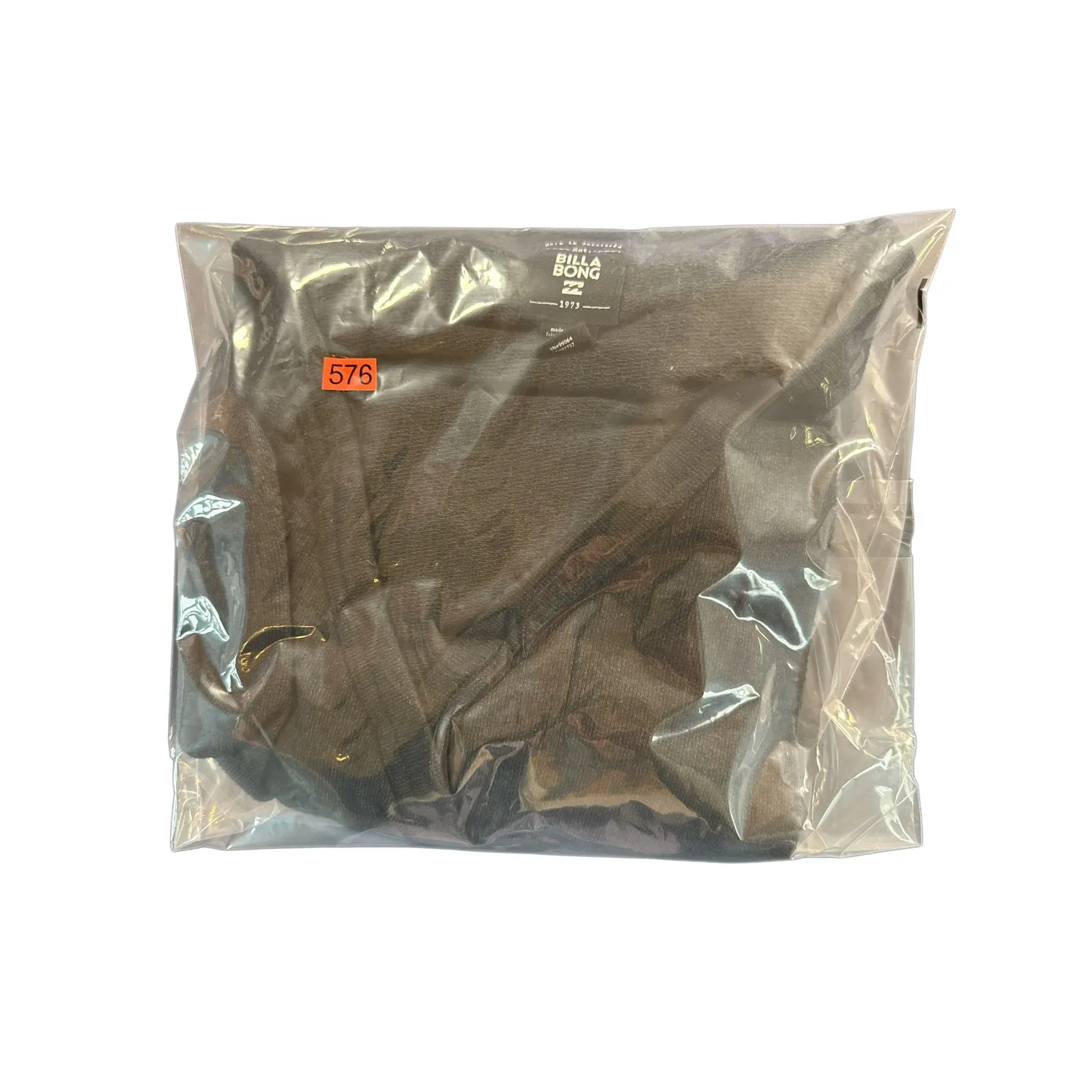 Billabong Women's Charcoal Wrap Knit Long Sleeve Drawstring Casual Top - Image 5