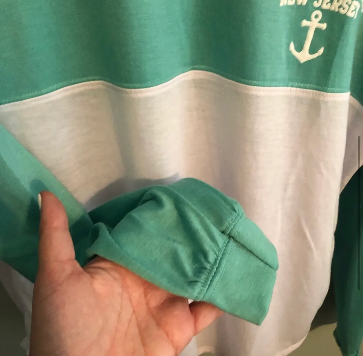 Seaside Heights Long Sleeve Green - Image 4