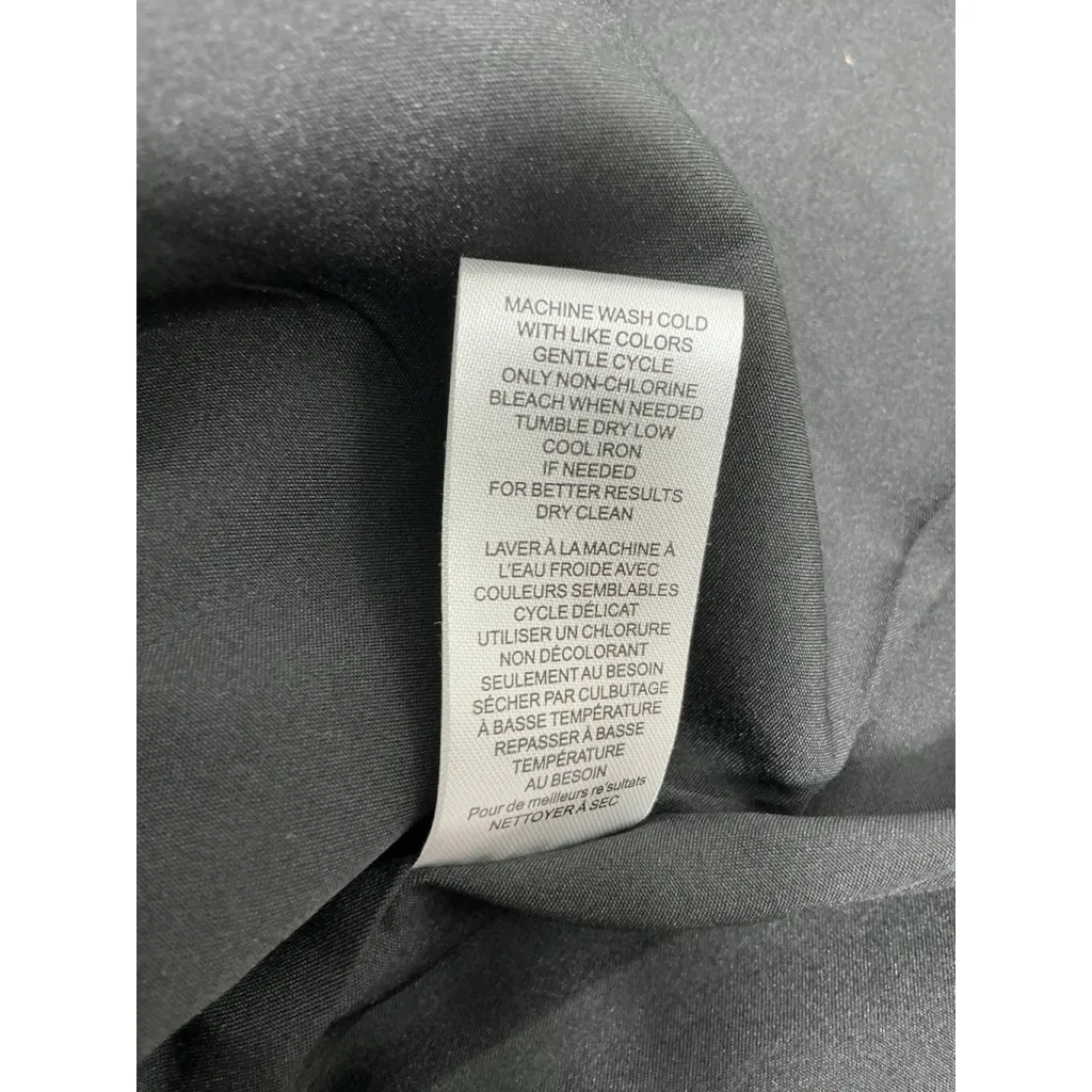 Womans House Of Harlow 1960 Open Front Lined Blazer XL Black Double Breasted NWT - Image 5