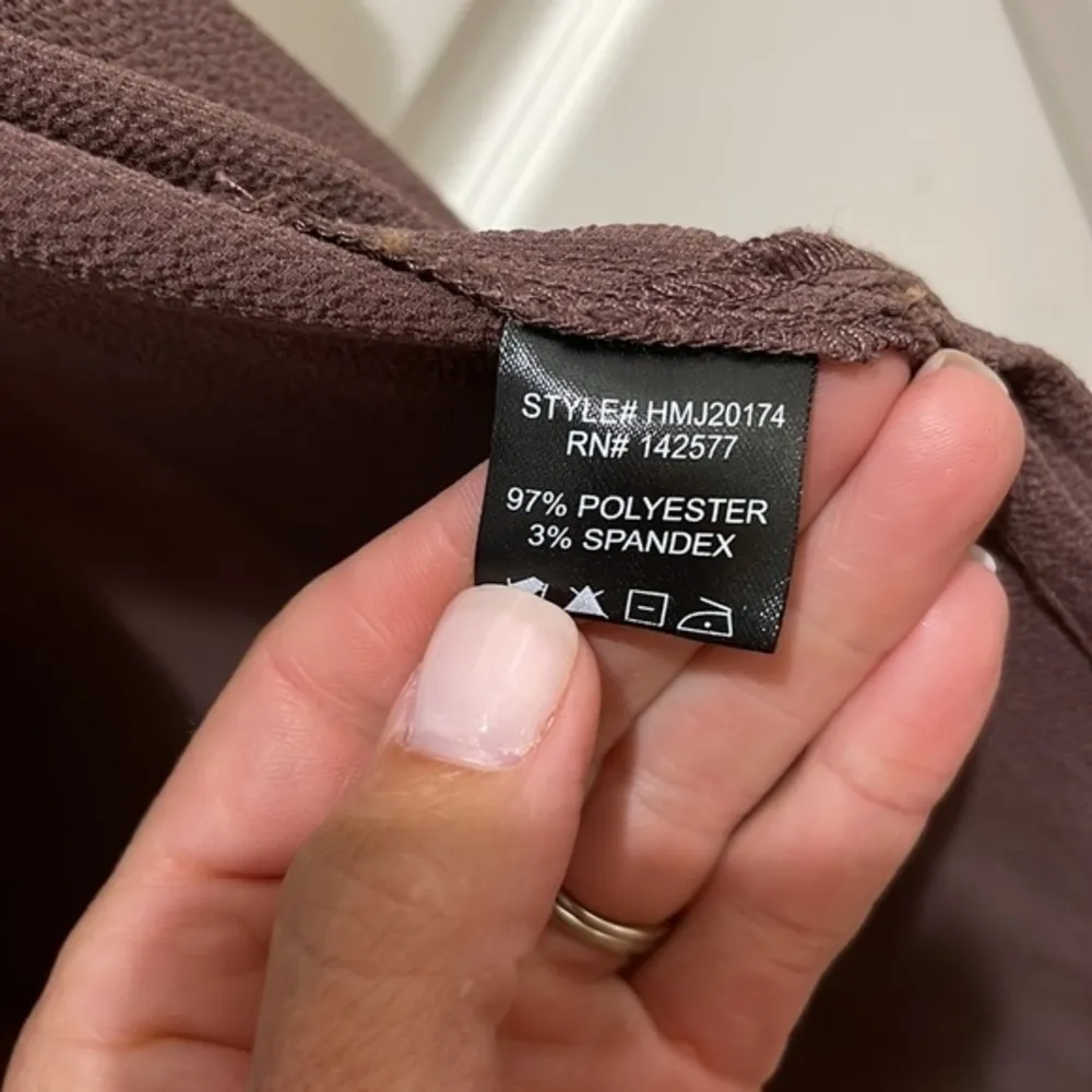 Haute Monde Long Brown Mid Sleeve Duster - Image 7