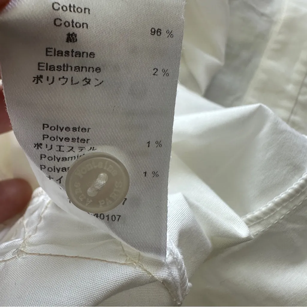 Anne Fontaine NOURIA 3/4 White Button - Image 8