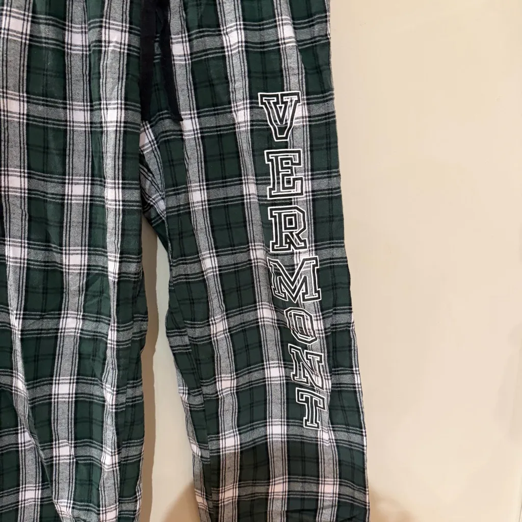 Vermont Green Plaid Pajama Pants - Image 2