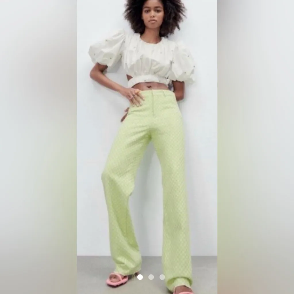 Zara Straight Legged Pant - Image 2