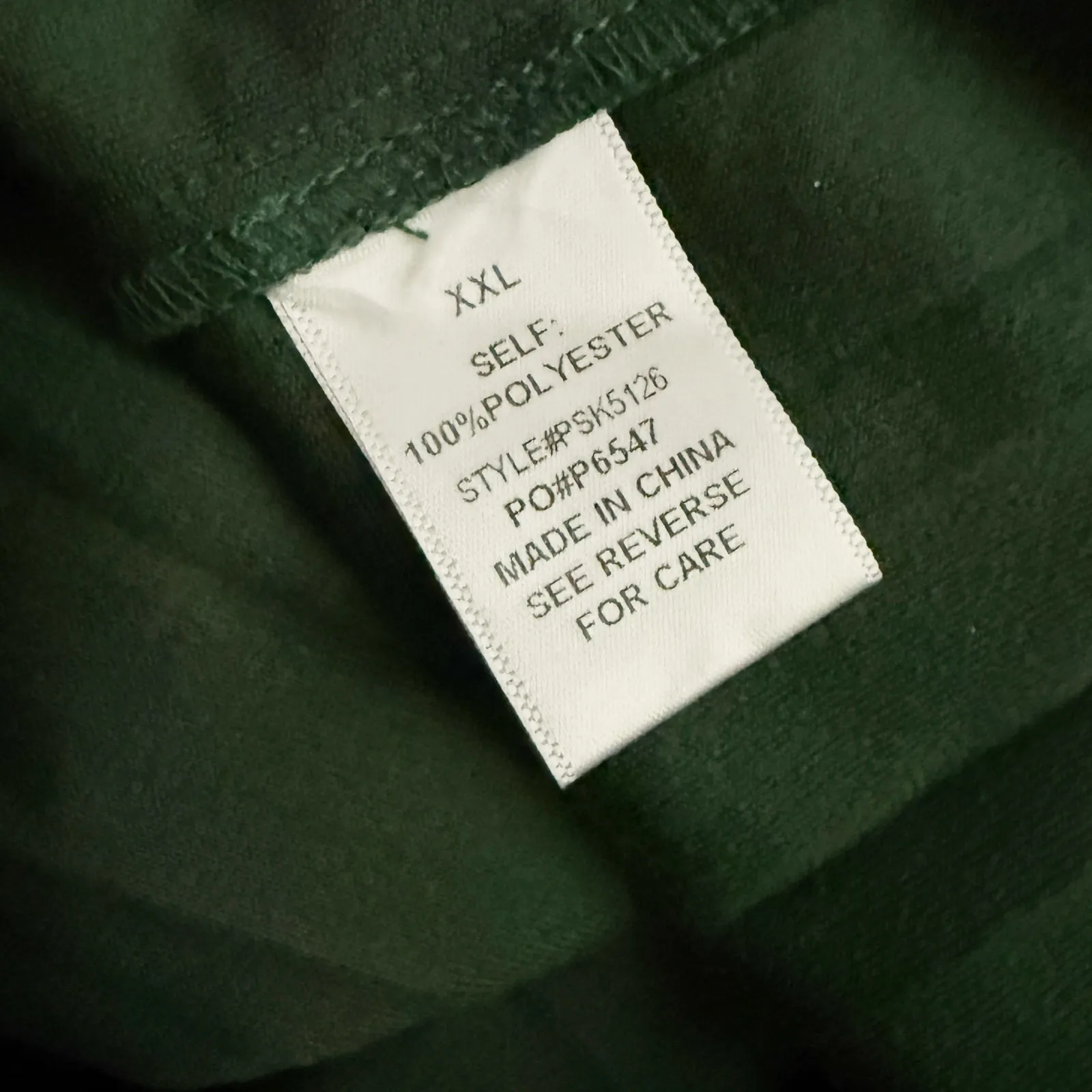 ROOLEE | Dark Green Velvet Accordion Pleat Midi Skirt Pleated Elastic | Size XXL - Image 7