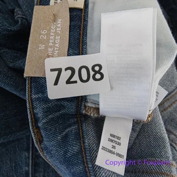 NEW Madewell The Perfect Vintage‎ Jean in Decatur Wash, 26 - Image 16