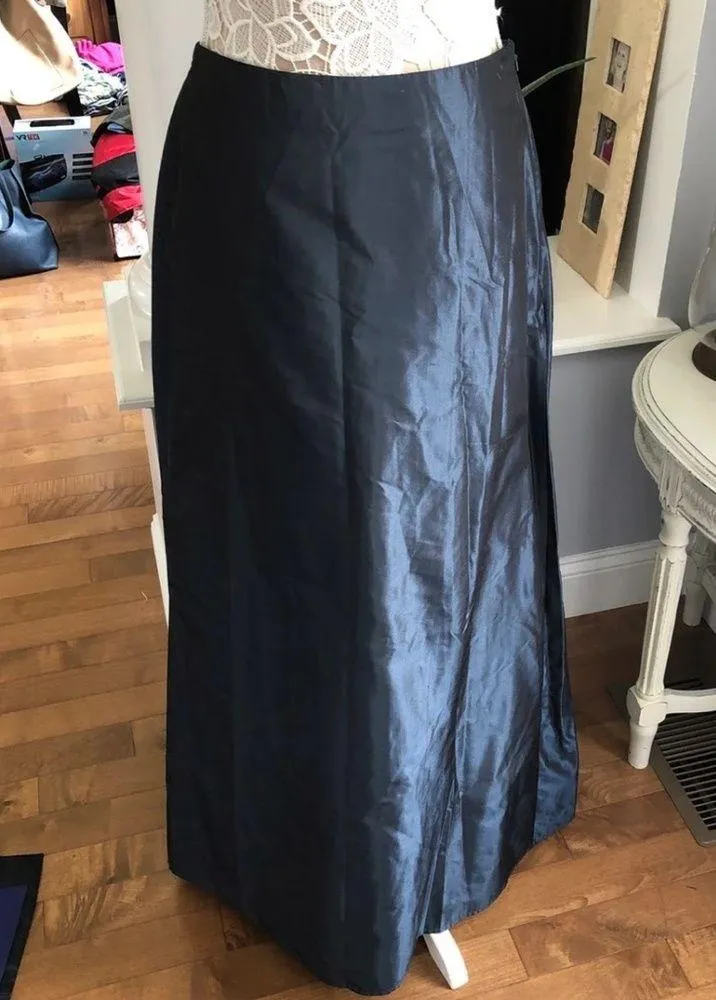 Max Studio Leon Max 100% silk long coat and long skirt. Coat NWT and skirt NWOT - Image 9