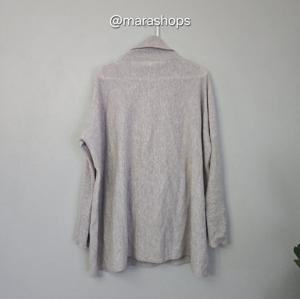 Garnet Hill Oversized Turtleneck Sweater - Image 7