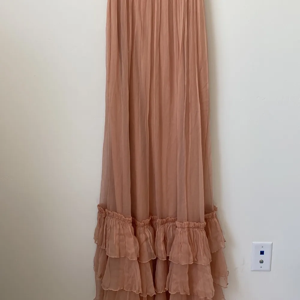 BHLDN Antoinette Dress in Dusty Rose Pink Size: 0 - Image 6