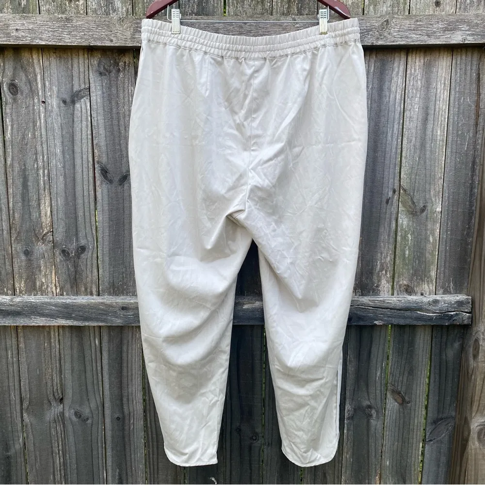 J.Jill Elastic Waist Jogger Pants size XL White - Image 9