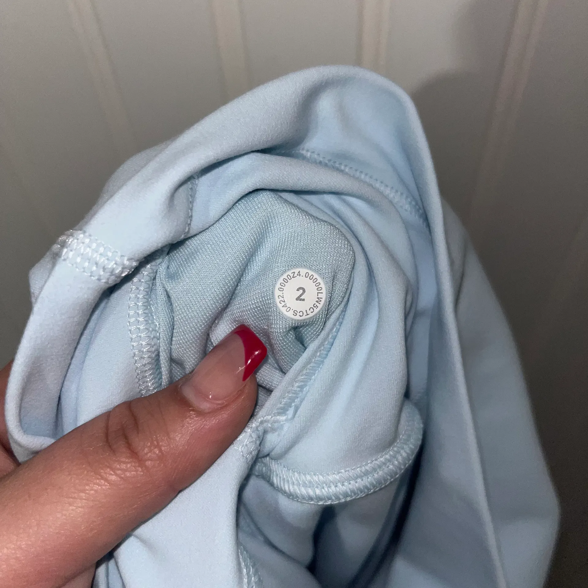 Women’s Align High Waisted Size 2 Blue Leggings - Image 5