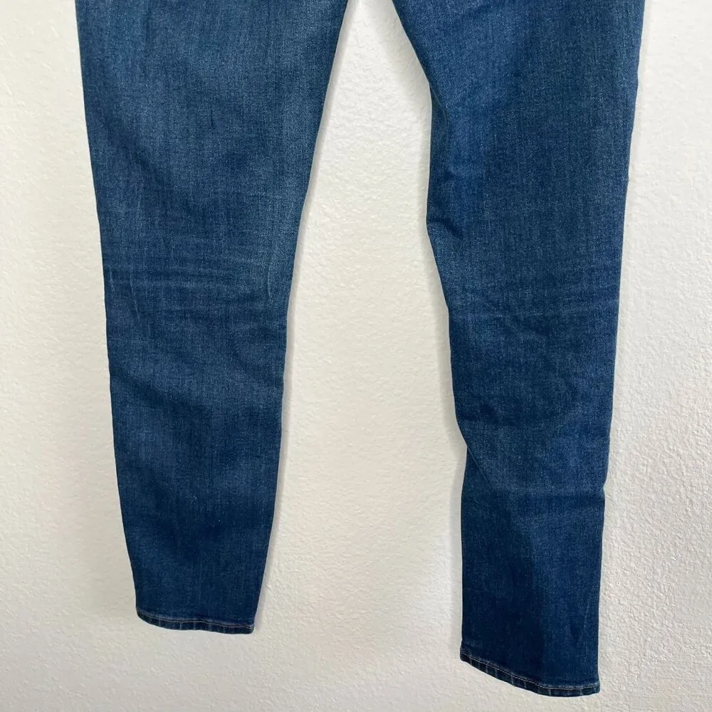 BDG Urban Outfitters Womens Dark Wash High Rise Cigarette Ankle Jeans 28W - Image 4