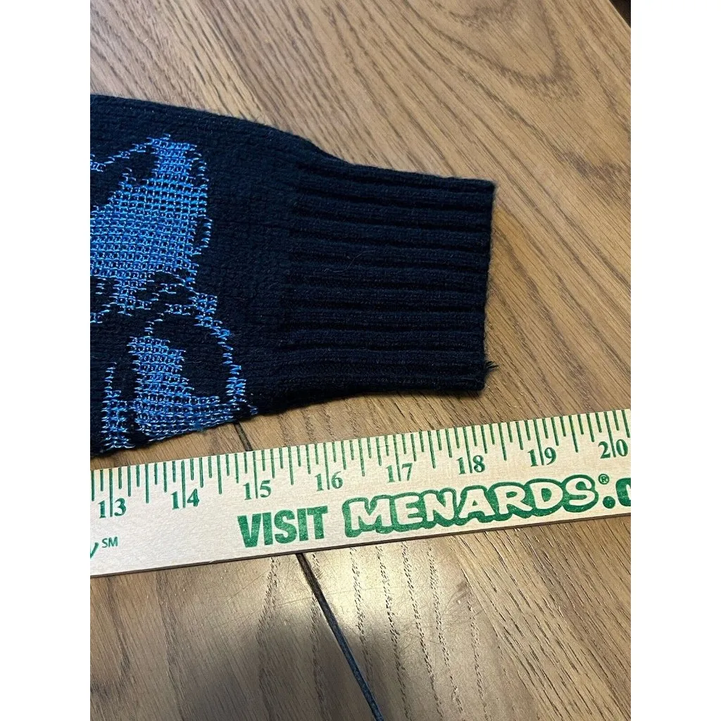 90s Parrinello Sweater Size Medium Womens Black Pullover Y2K Classic Career VTG - Image 5