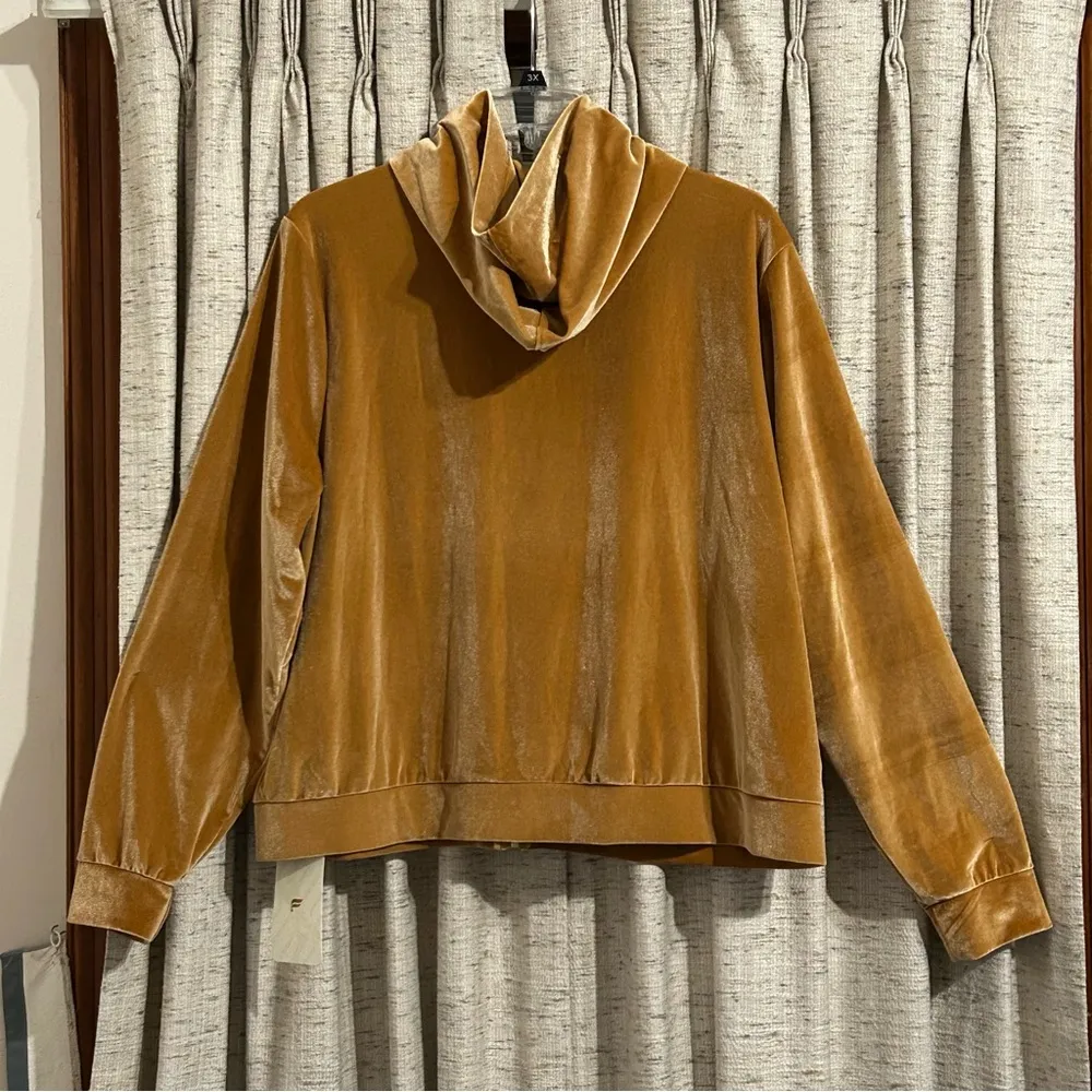 Fabletics  Donna Velour Hoodie Jacket - 1X (16-18) - Image 7